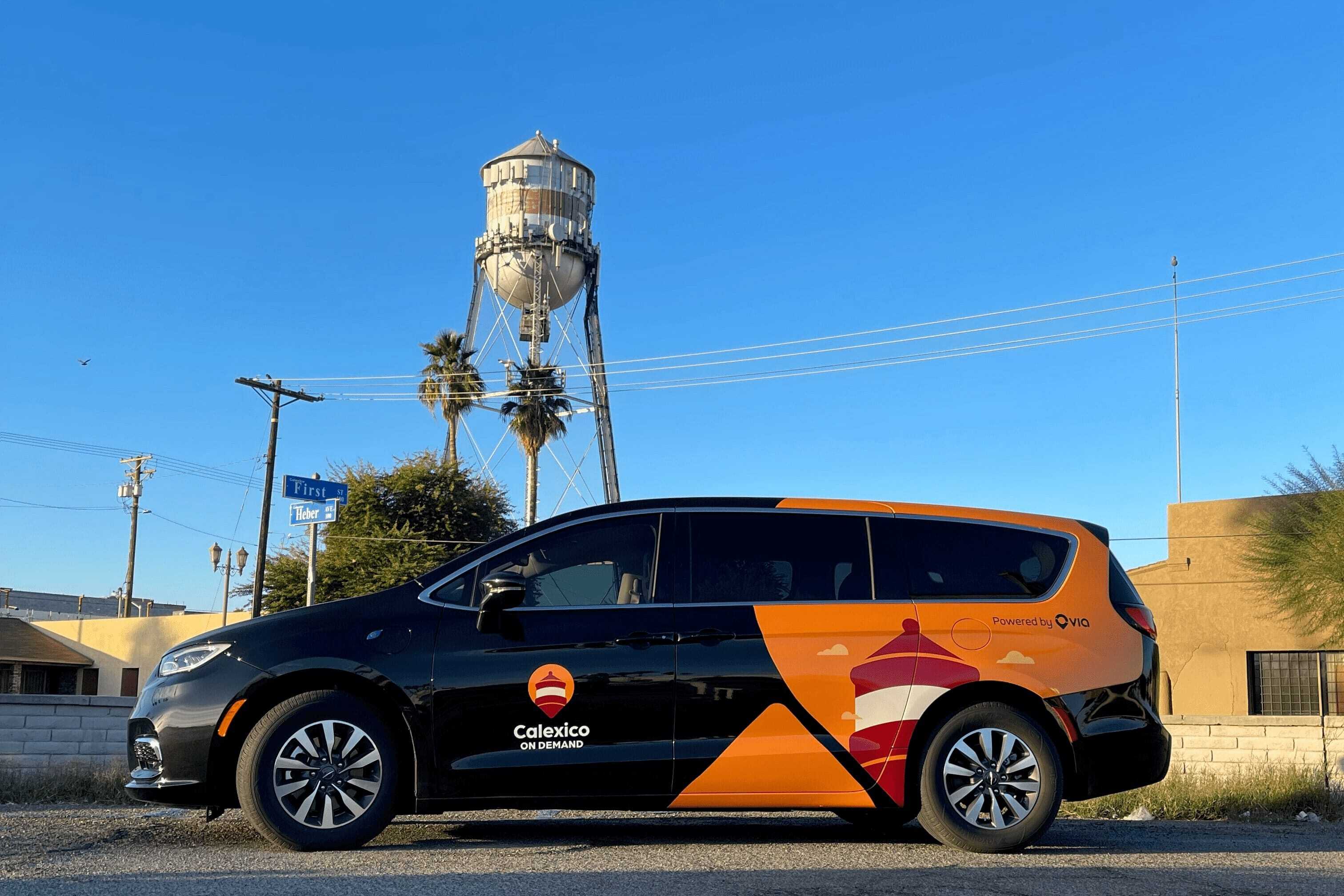Calexico, California launches sustainable microtransit service using